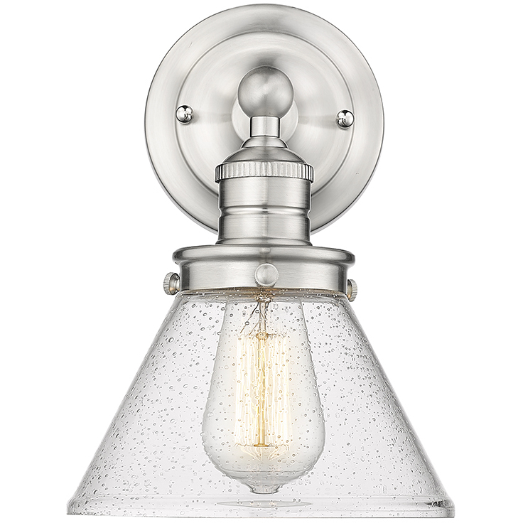 Eyden Indoor Wall Sconce Wall Light in Brushed Nickel